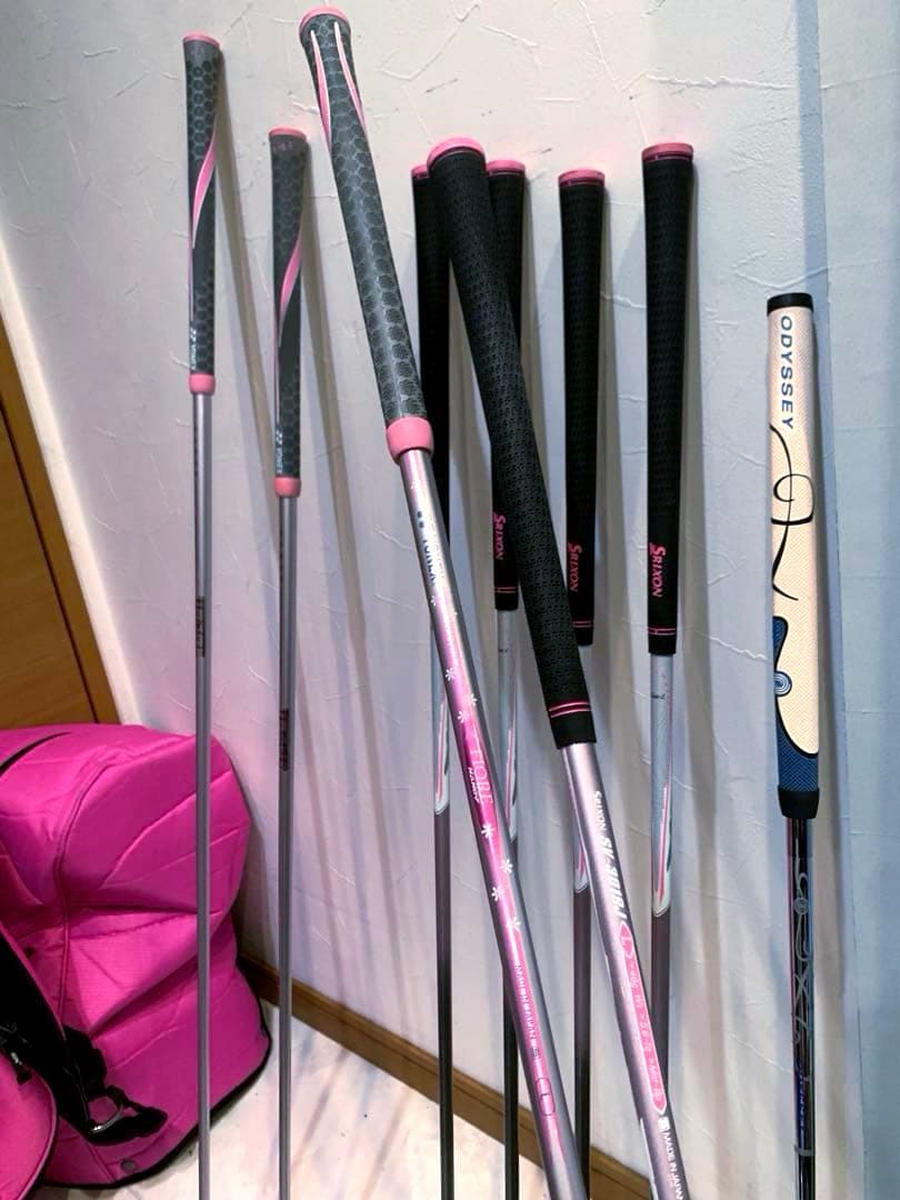 豪華　良品　レディースゴルフクラブフルセット　ダンロップ　スリクソン　ヨネックス