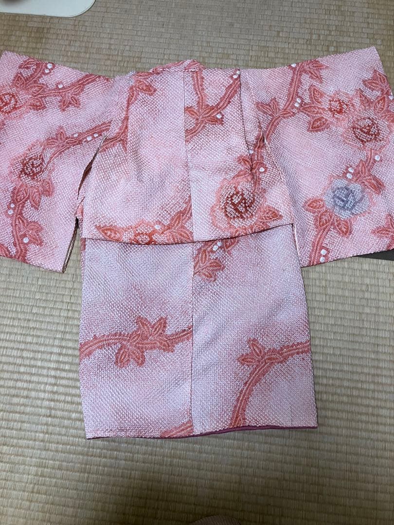 藤娘きぬたや被布　3歳祝い着