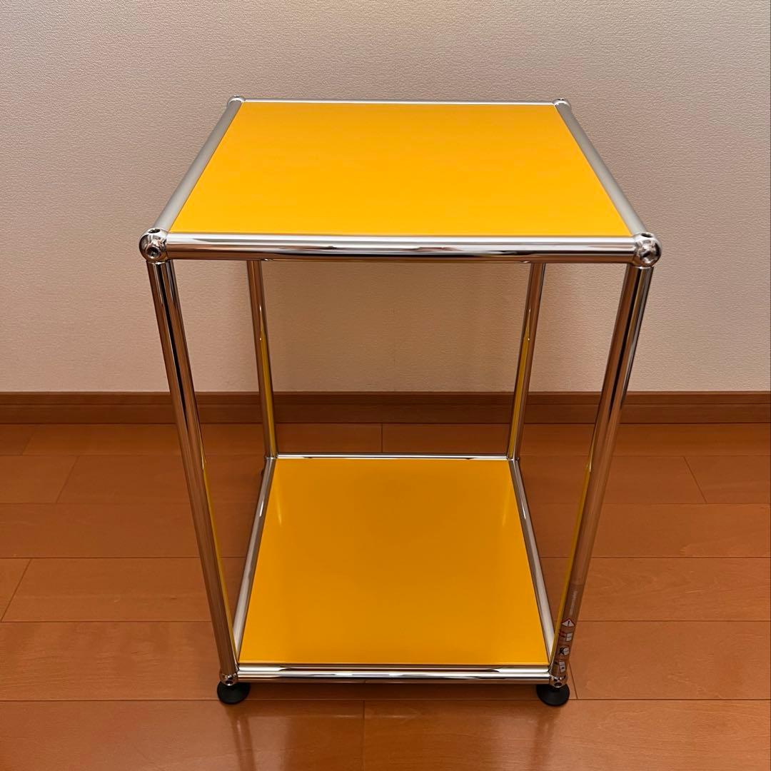 USM Haller USM ハラー サイドテーブル オープンラック イエロー