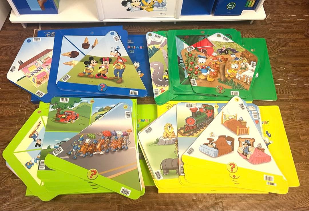 未使用未開封多数　2017年　ディズニー英語システム　最上級フルセット　DWE