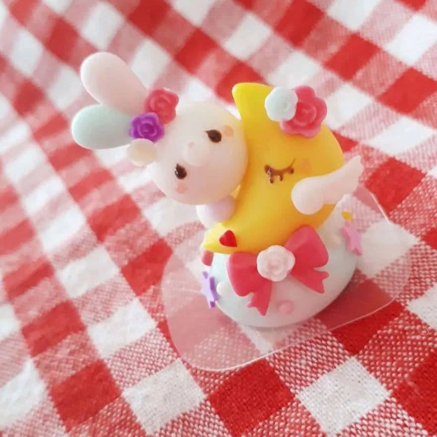 ゆめかわウサギ♡お月様