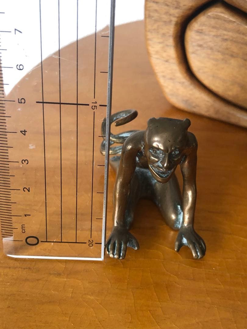 アンティーク　デビル 悪魔　サタン　ビンテージ　インダストリアル　レトロ　レア