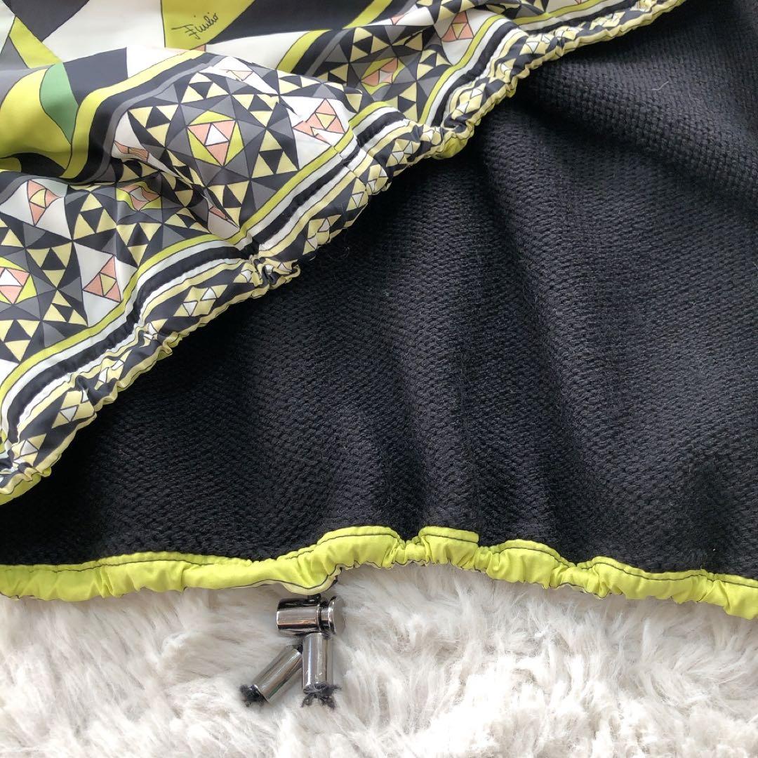 EmilioPucci*エミリオプッチ　ニットワンピース　ハイネック　プッチ柄