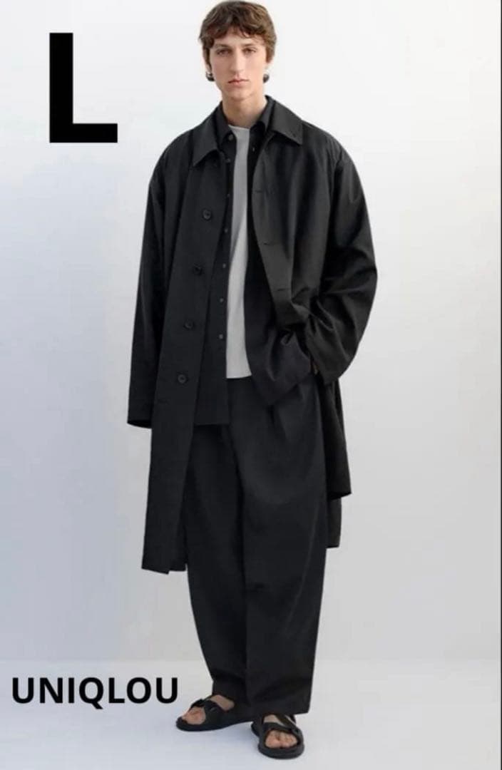UNIQLO U 2025 オーバーサイズステンカラーコート ルメール ユニクロ