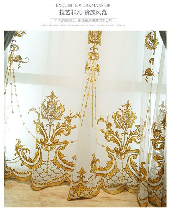 ヨーロッパ風　カーテン　綺麗カーテン　おしゃれ　遮光　可愛い　上質　上品