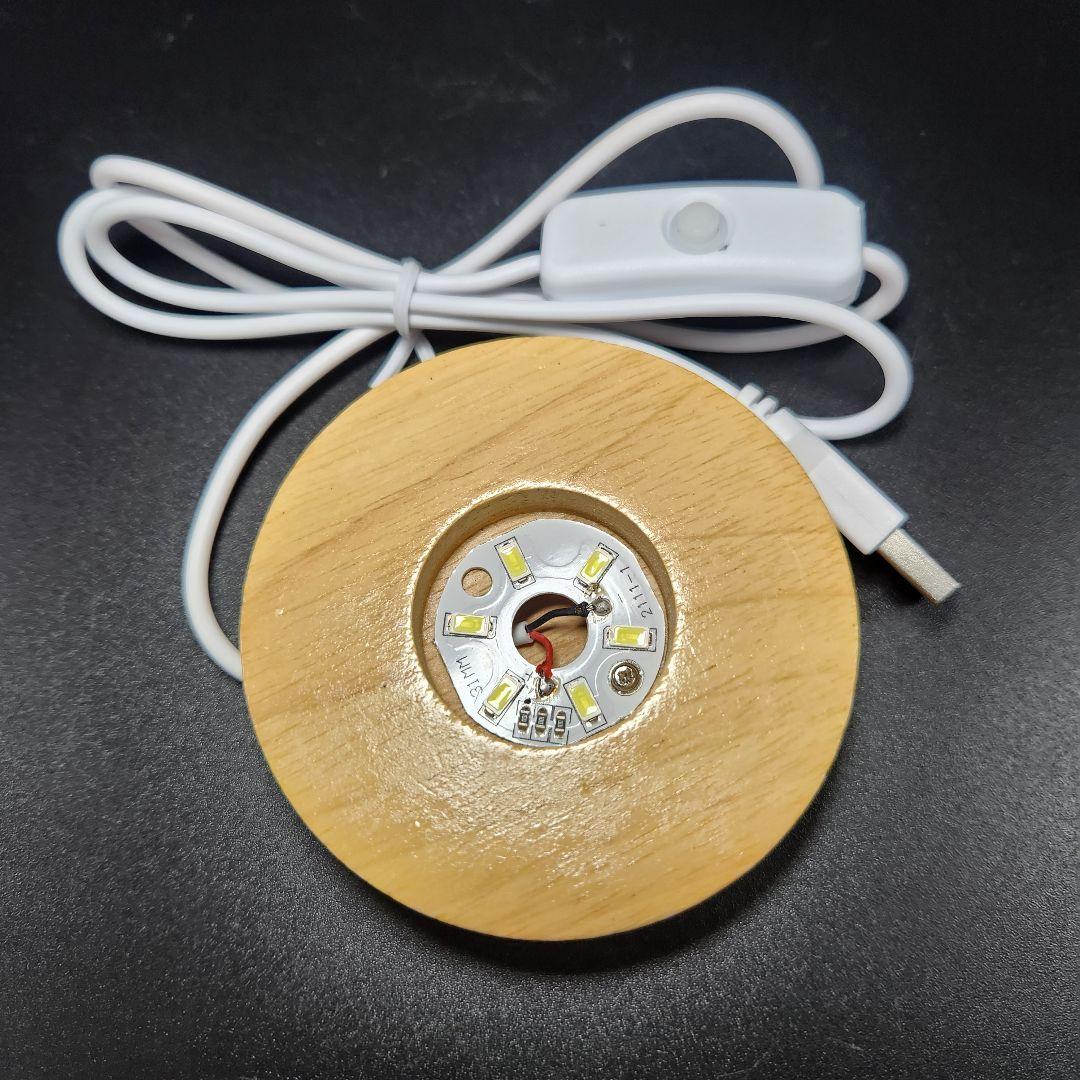 大人気【新品】エンジェルオーラクラック水晶スフィア 約60ミリ弱 usbライト