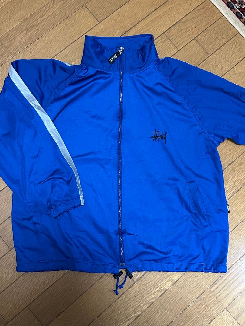希少 90s Stussy 赤青タグ トラックスーツ セットアップ ジャージ