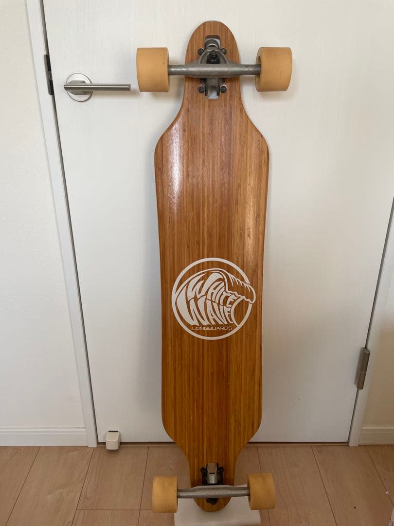 【美品】White Wave Longboard_ロングボード_41インチ