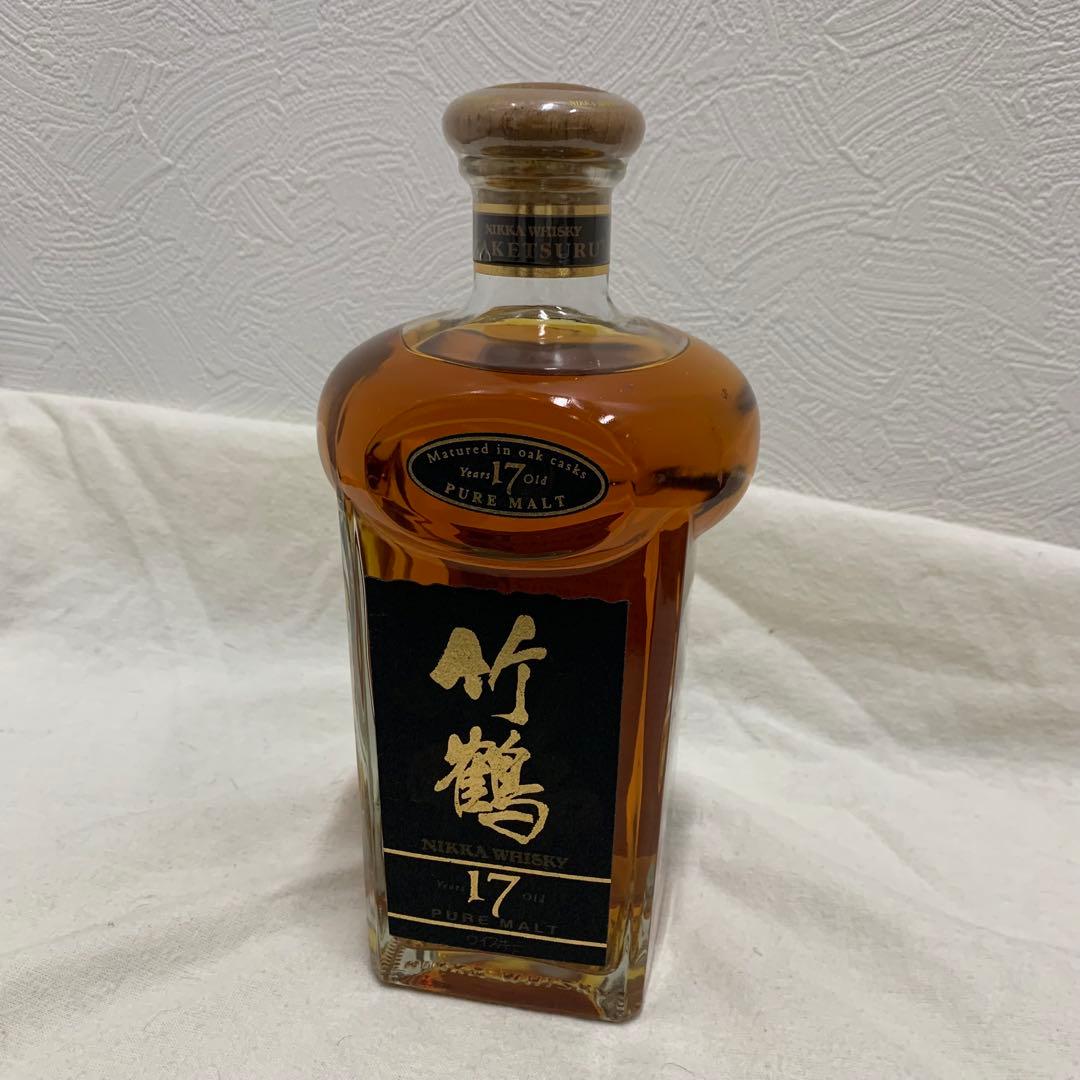 【古酒・未開封】旧ラベル　竹鶴17年ピュアモルト　700ml