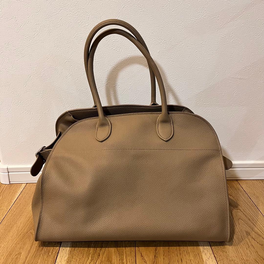 jistory レザーボストンバッグ ベージュ