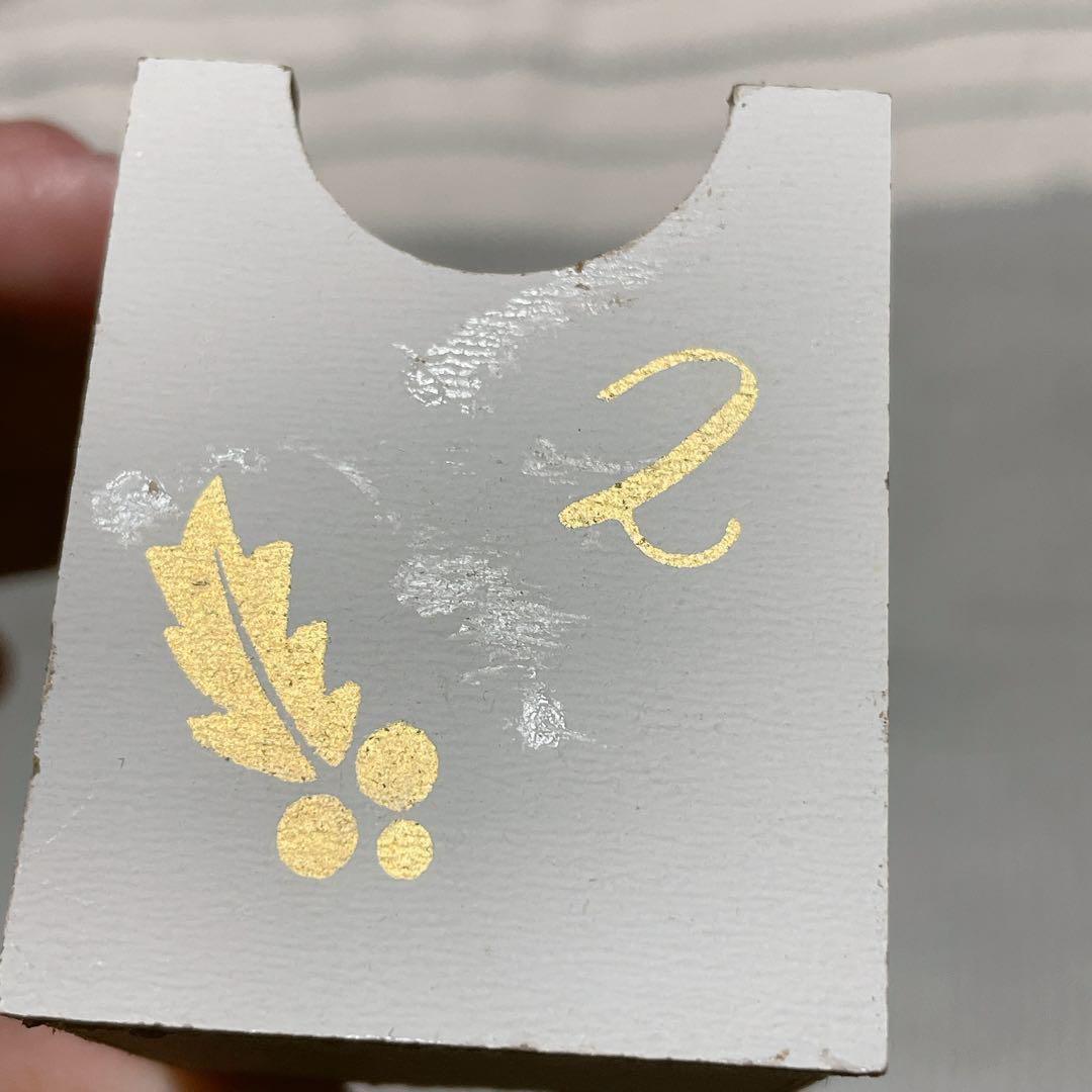 木製 折りたたみ クリスマス アドベントカレンダー トナカイ 雪 お楽しみ