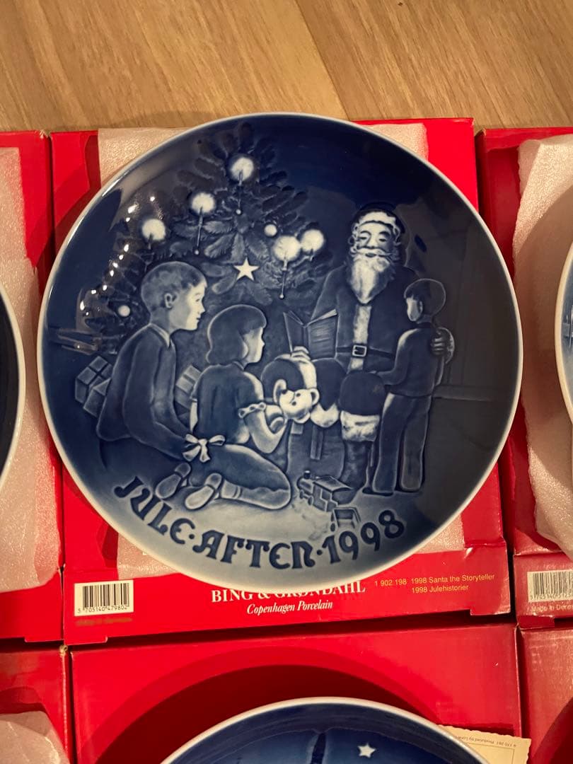 Bing & Grøndahl クリスマスプレート 90年代 10枚セット