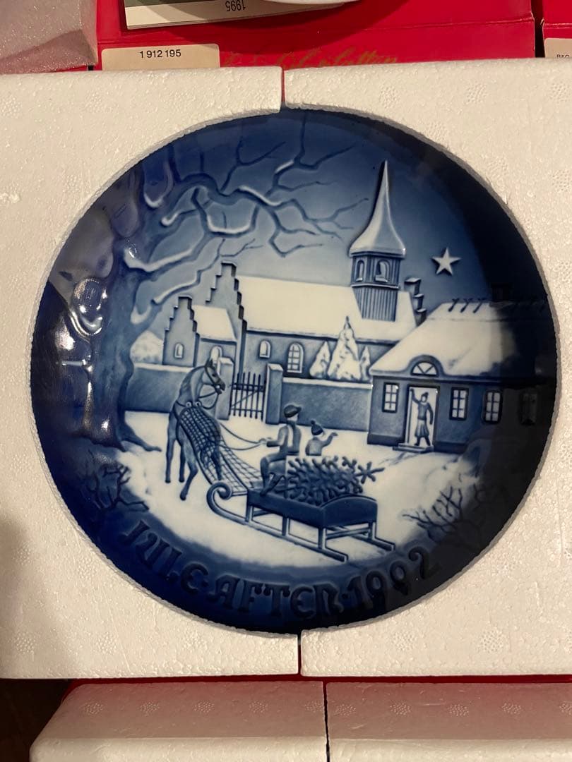 Bing & Grøndahl クリスマスプレート 90年代 10枚セット