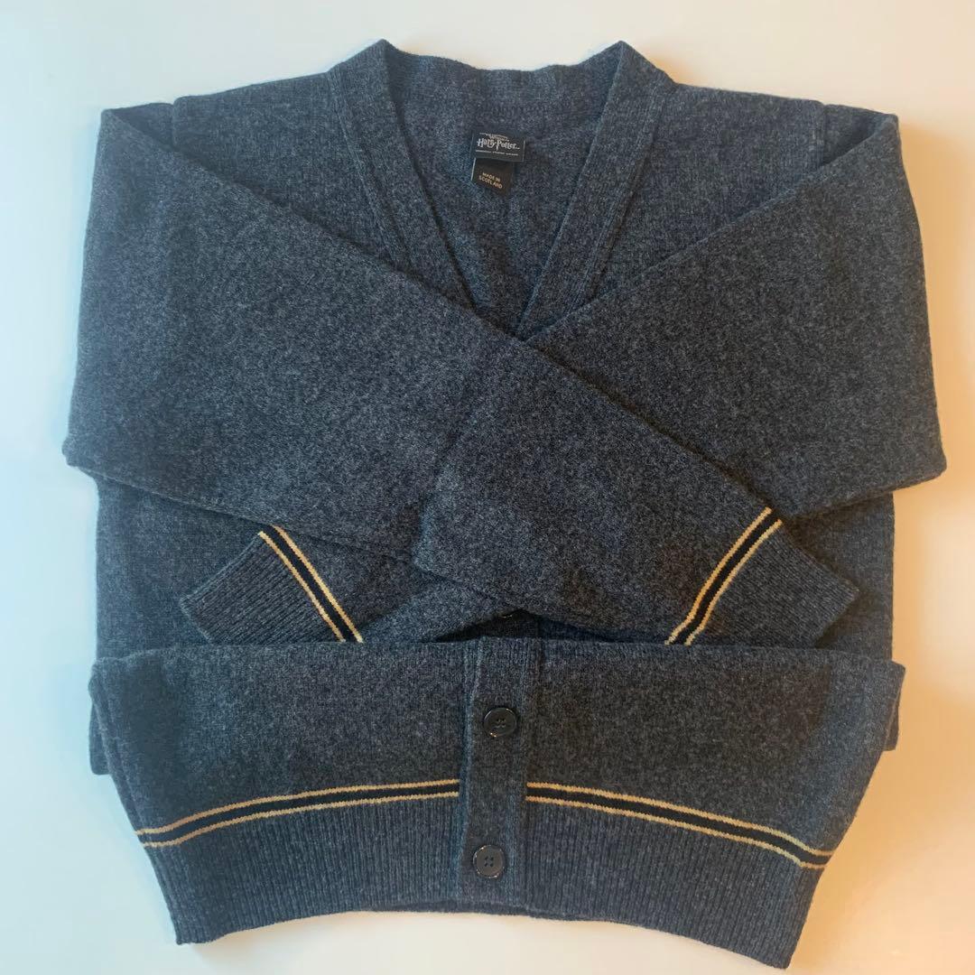 USJ　ハリーポッター　ハッフルパフ　カーディガン　ネクタイ　セット
