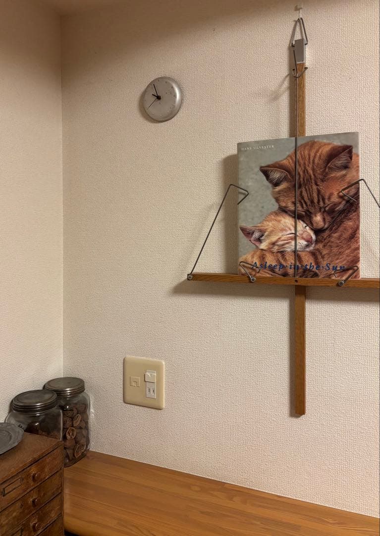 chikuni チクニ　wall clock アルミ