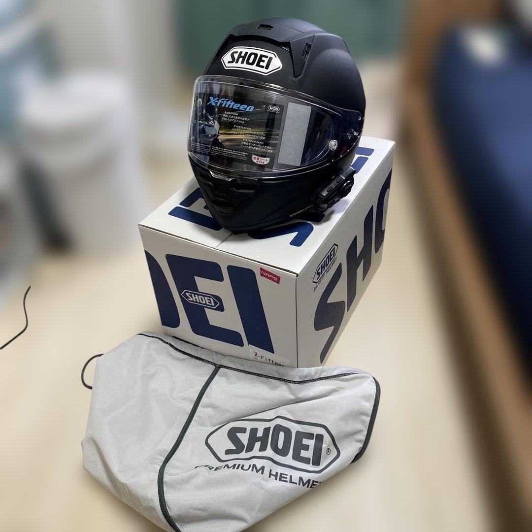 カ*リ様 SHOEI X-Fifteen Lフルフェイスヘルメット ブラック