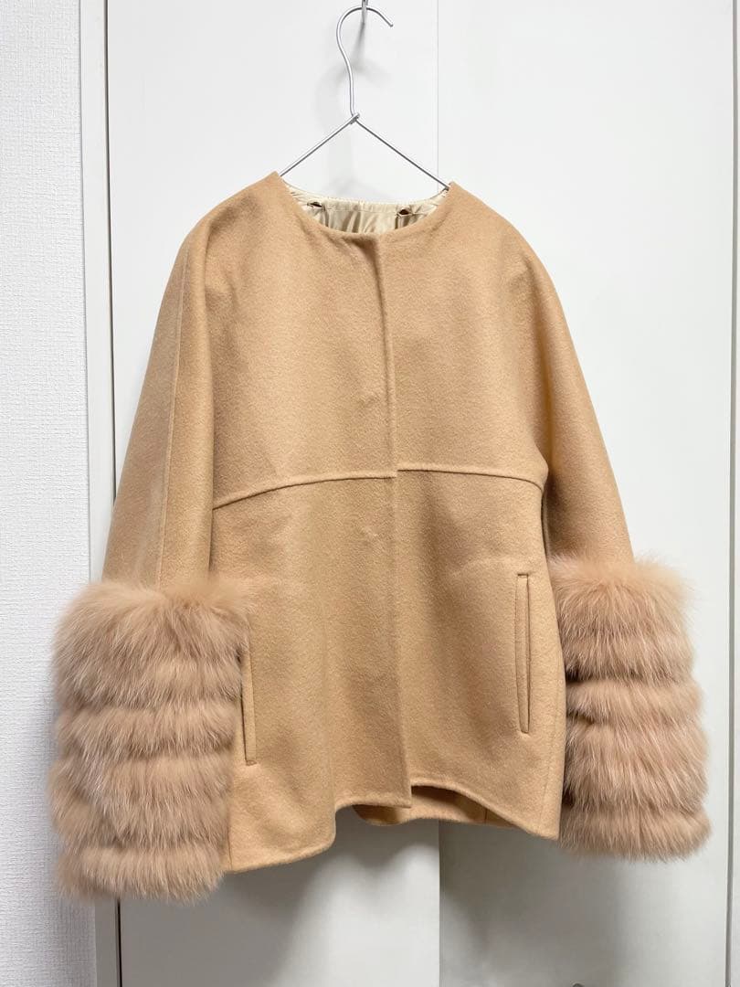 Siyi Lau 様　Drawer ドゥロワー　コート　ジャケット　ファー