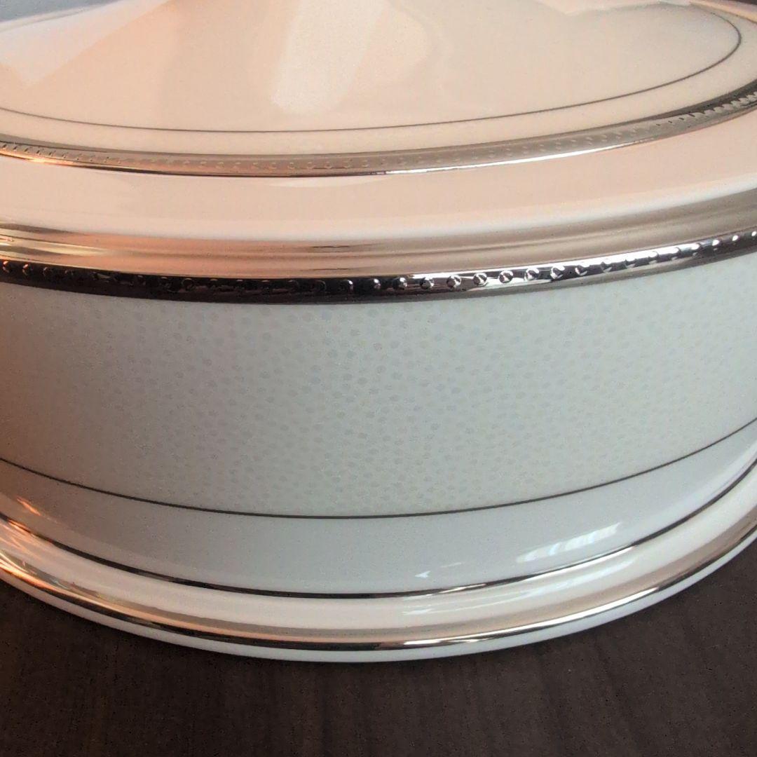 ノリタケ　4811 シャンパンパールズ　スープボウル　シチュー　シルバー