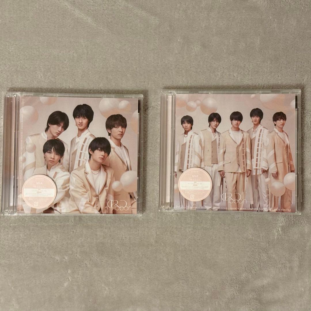 M!LK Ribbon 初回限定盤A・初回限定盤B