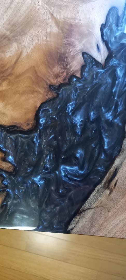 リバーテーブル　レジンテーブル　サイドテーブル