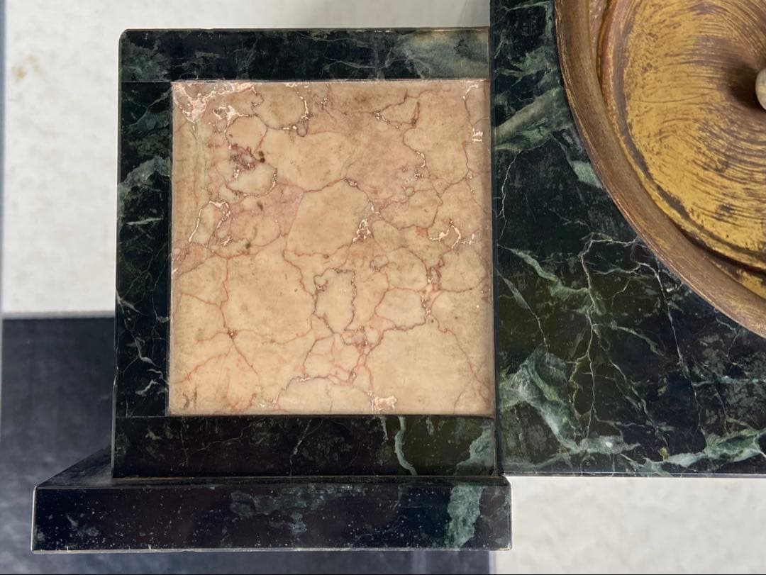 アンティーク大理石置時計 ANSONIA 置き物、装飾品