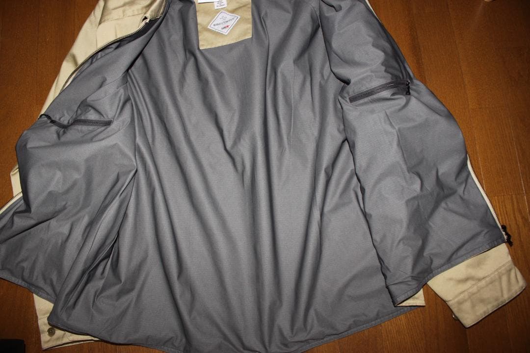 XL　nanamicaナナミカ　ウインドストッパースイングトップジップジャケット