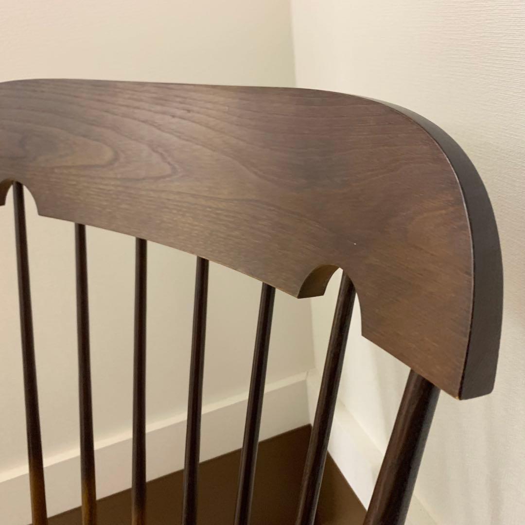 【美品】HIDA 飛騨産業 穂高 ロッキングチェア キツツキ