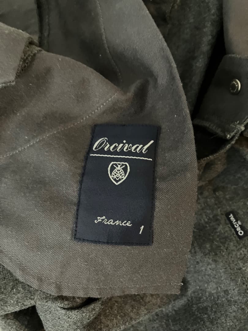ORCIVAL | ウールサキソニー オーバーオール