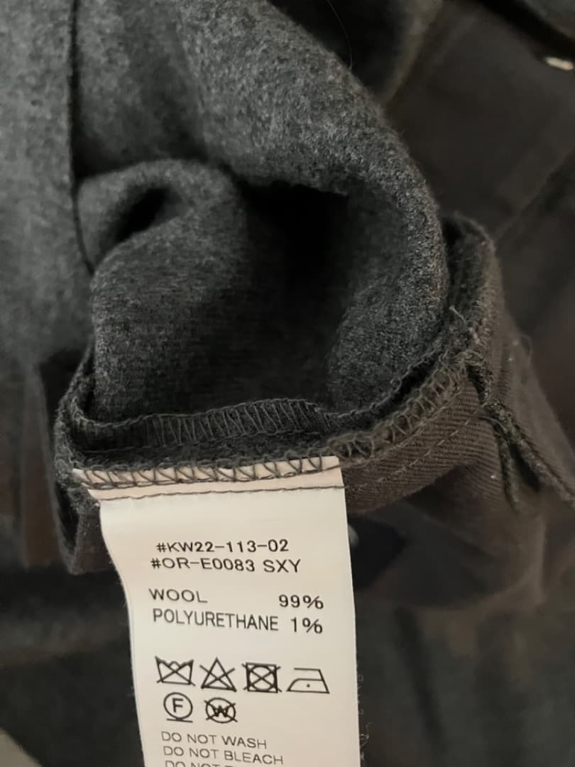 ORCIVAL | ウールサキソニー オーバーオール