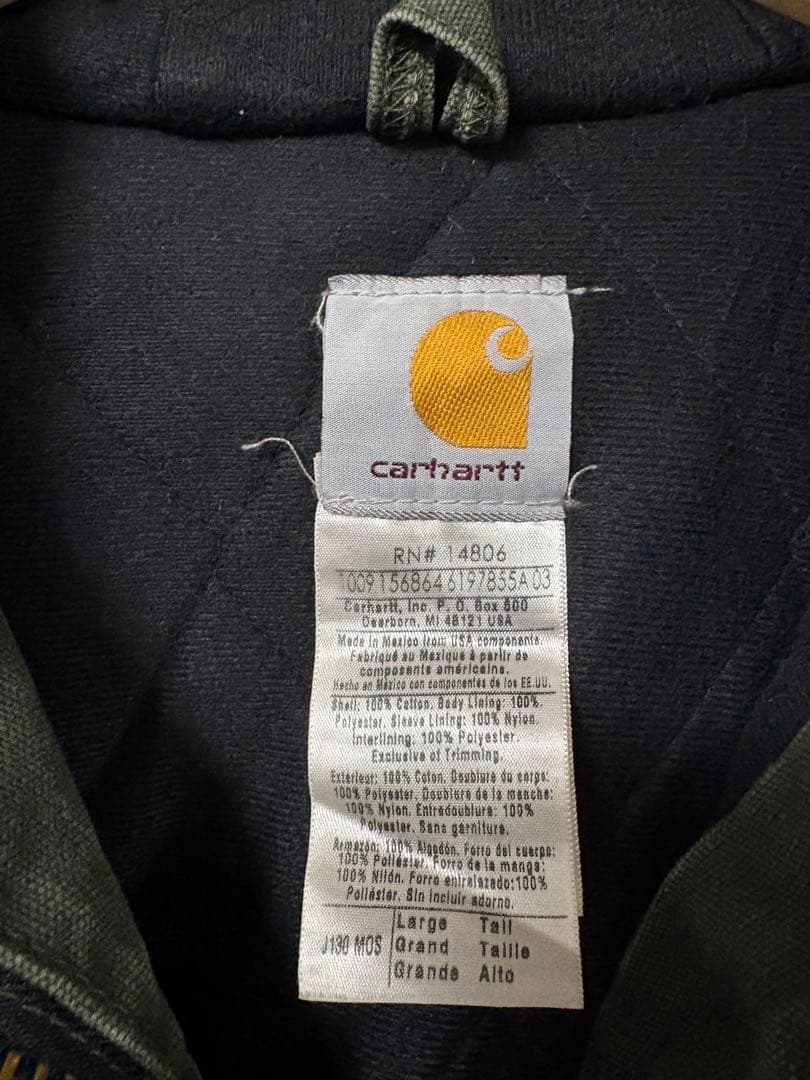 Carhartt アクティブジャケット　J130 MOS