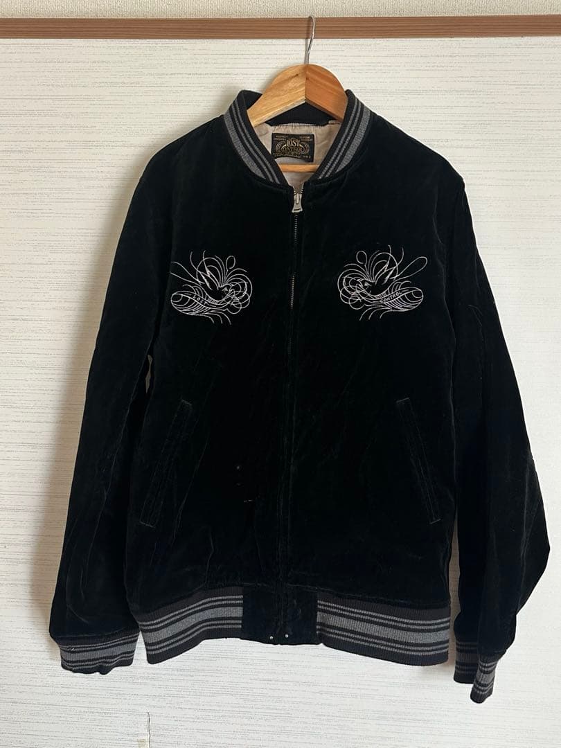 LOST CONTROL スカジャン ブラック サイズ3