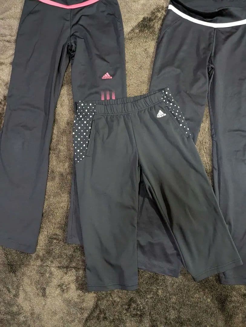 adidas トレーニングウェアセット フード付き　ジャージ 7点　まとめ売り