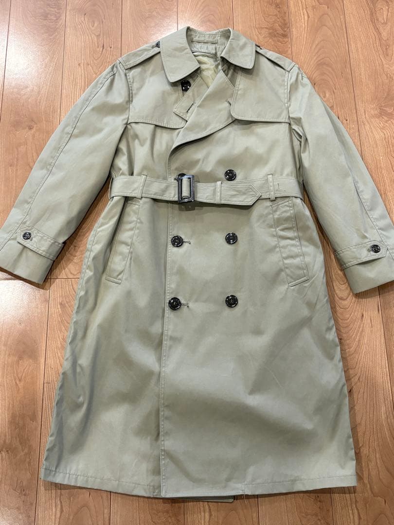 実物 米軍 海兵隊 USMC トレンチコート ライナー付 38S