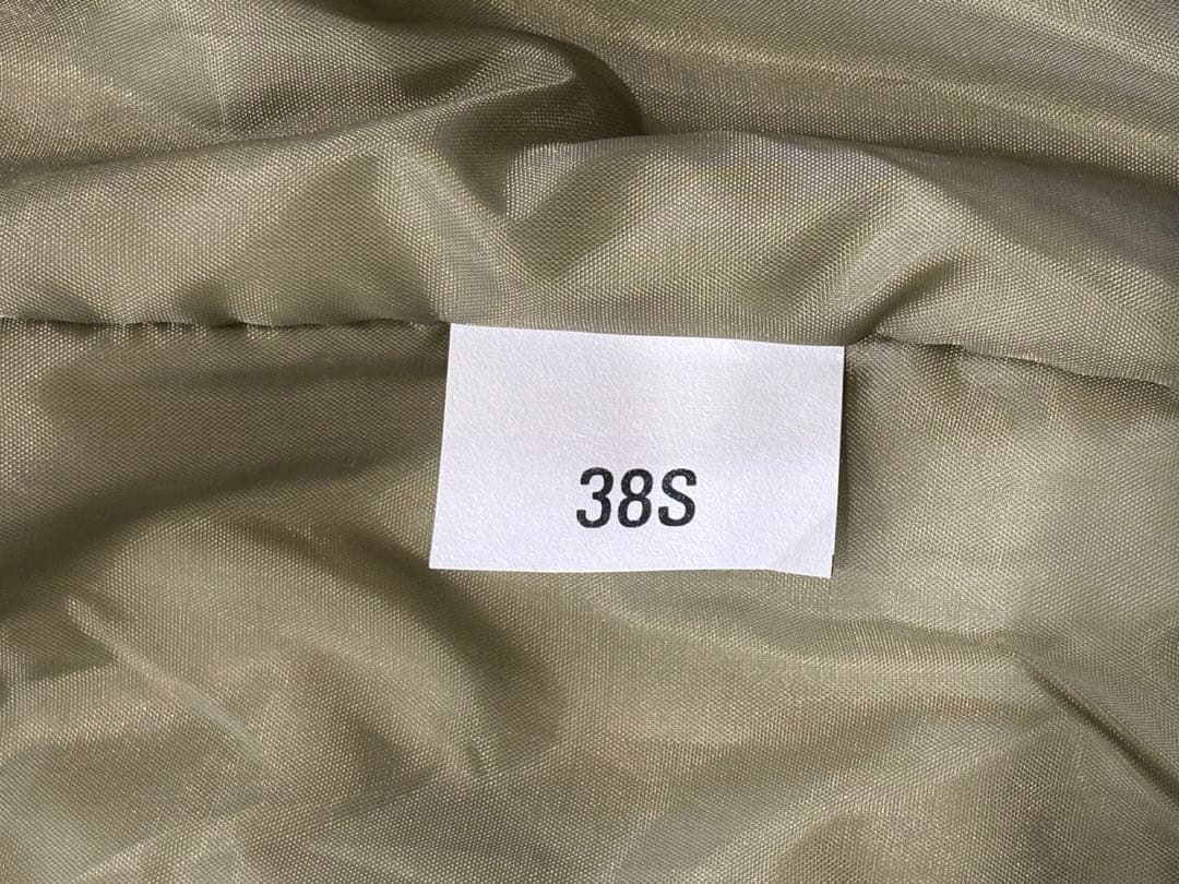 実物 米軍 海兵隊 USMC トレンチコート ライナー付 38S