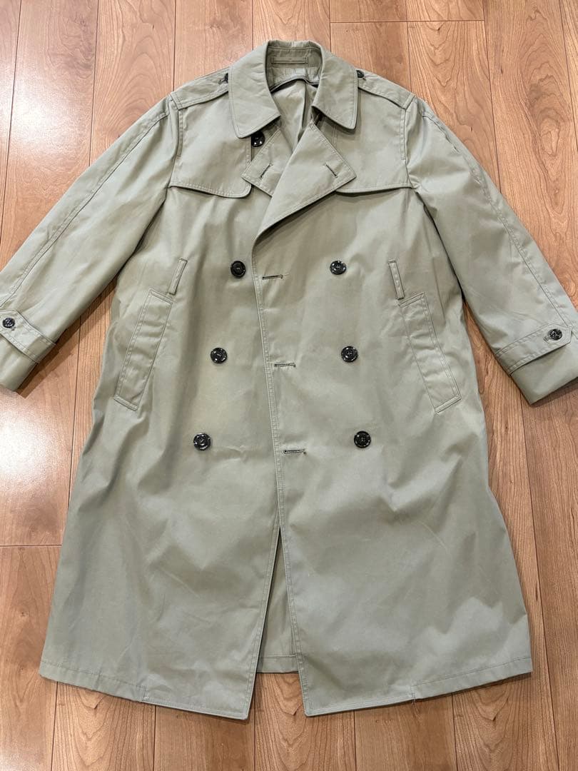 実物 米軍 海兵隊 USMC トレンチコート ライナー付 38S