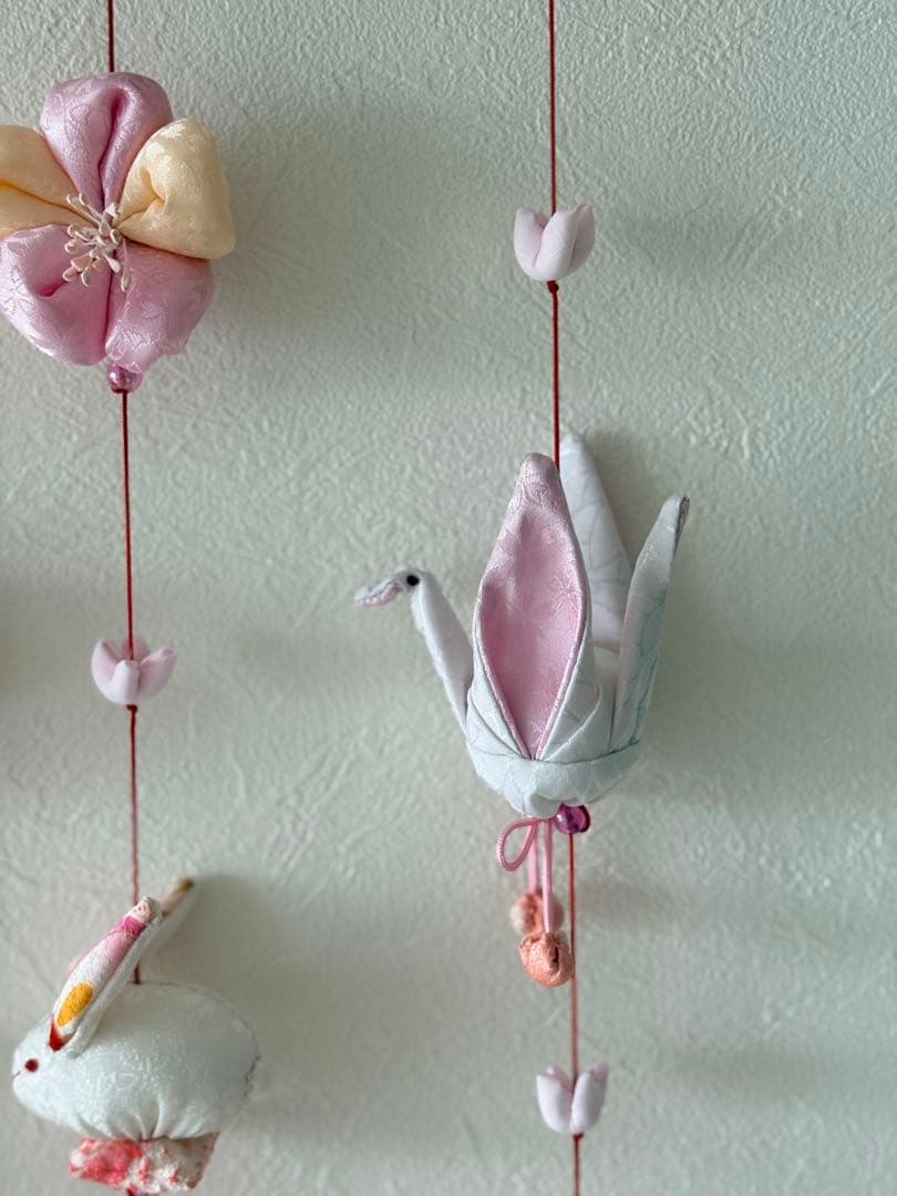 可愛いつるし雛No.185 壁掛けタイプ・ひな祭り・桃の節句・さげもんつるし飾り