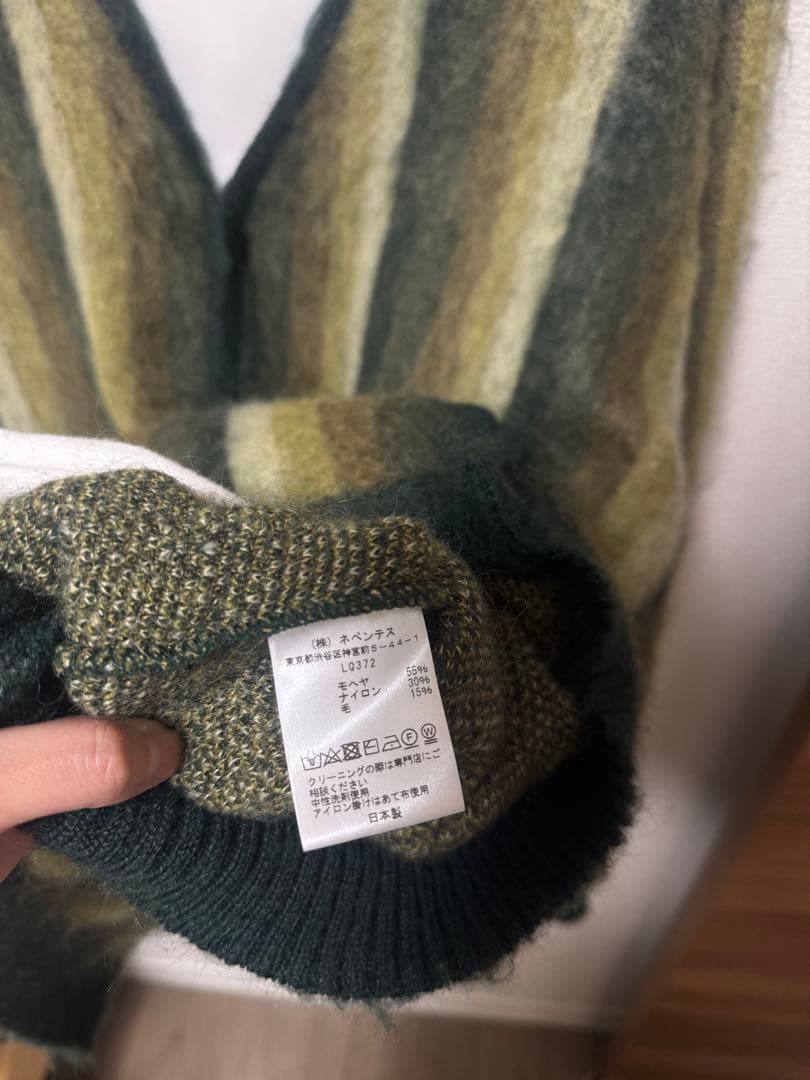 Needles (beams別注) カーディガン