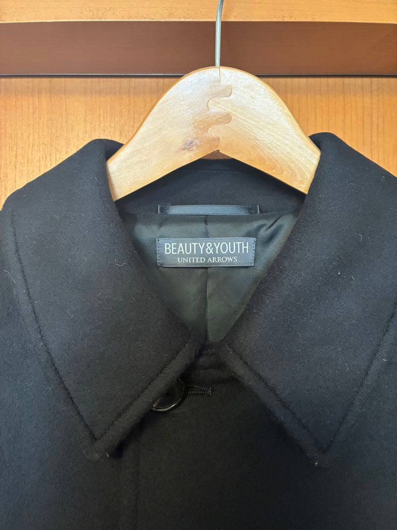 BEAUTY&YOUTH ユナイテッドアローズ120Sメルトンバルカラーコート