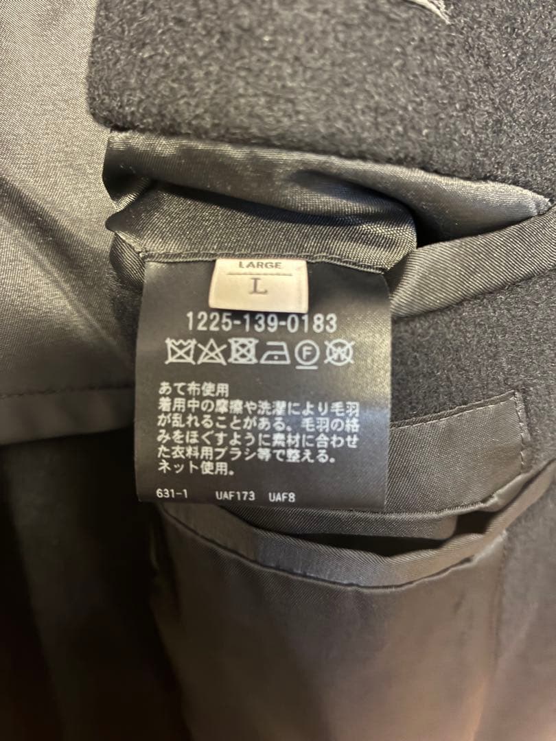 BEAUTY&YOUTH ユナイテッドアローズ120Sメルトンバルカラーコート