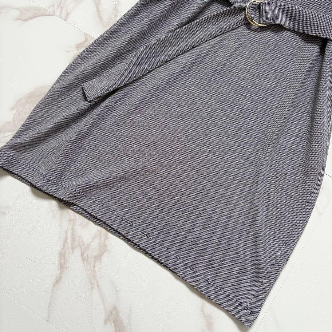 美品♡LACOSTE ラコステ 鹿の子 ポロシャツワンピース ベルト付 40