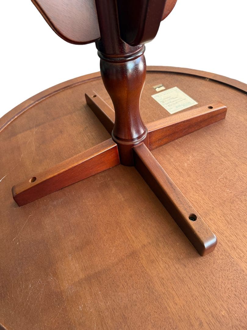 KZ018 【希少】マルニ木工　地中海　ラウンドテーブル　コーヒーテーブル