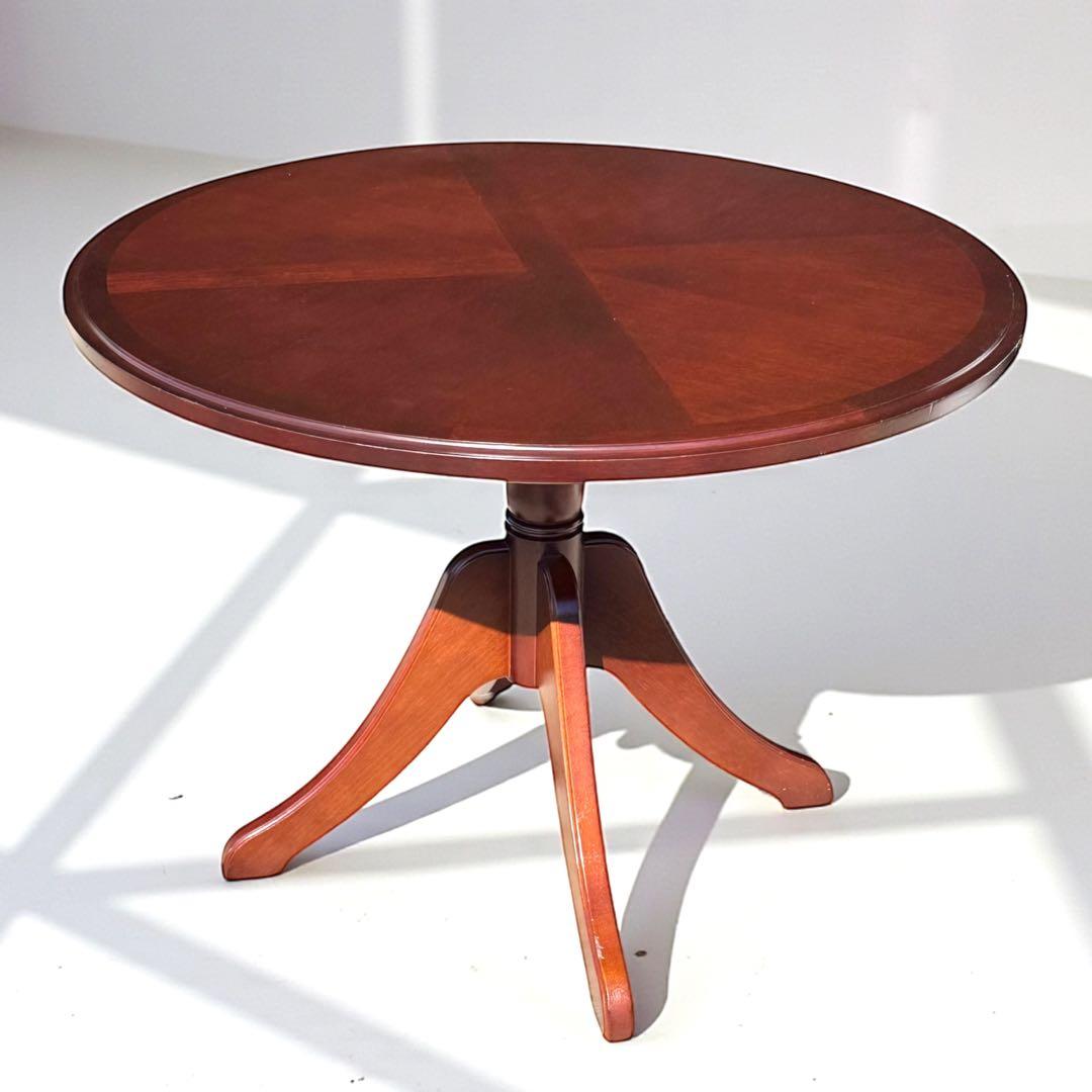 KZ018 【希少】マルニ木工　地中海　ラウンドテーブル　コーヒーテーブル