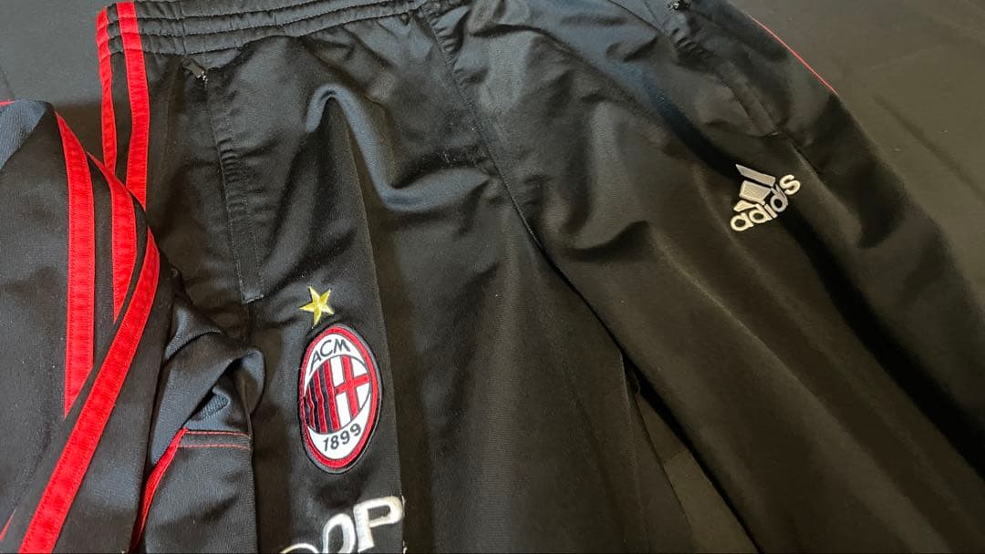 【激レア・正規品】ACミラン 2004 adidas ジャージ上下L OPEL
