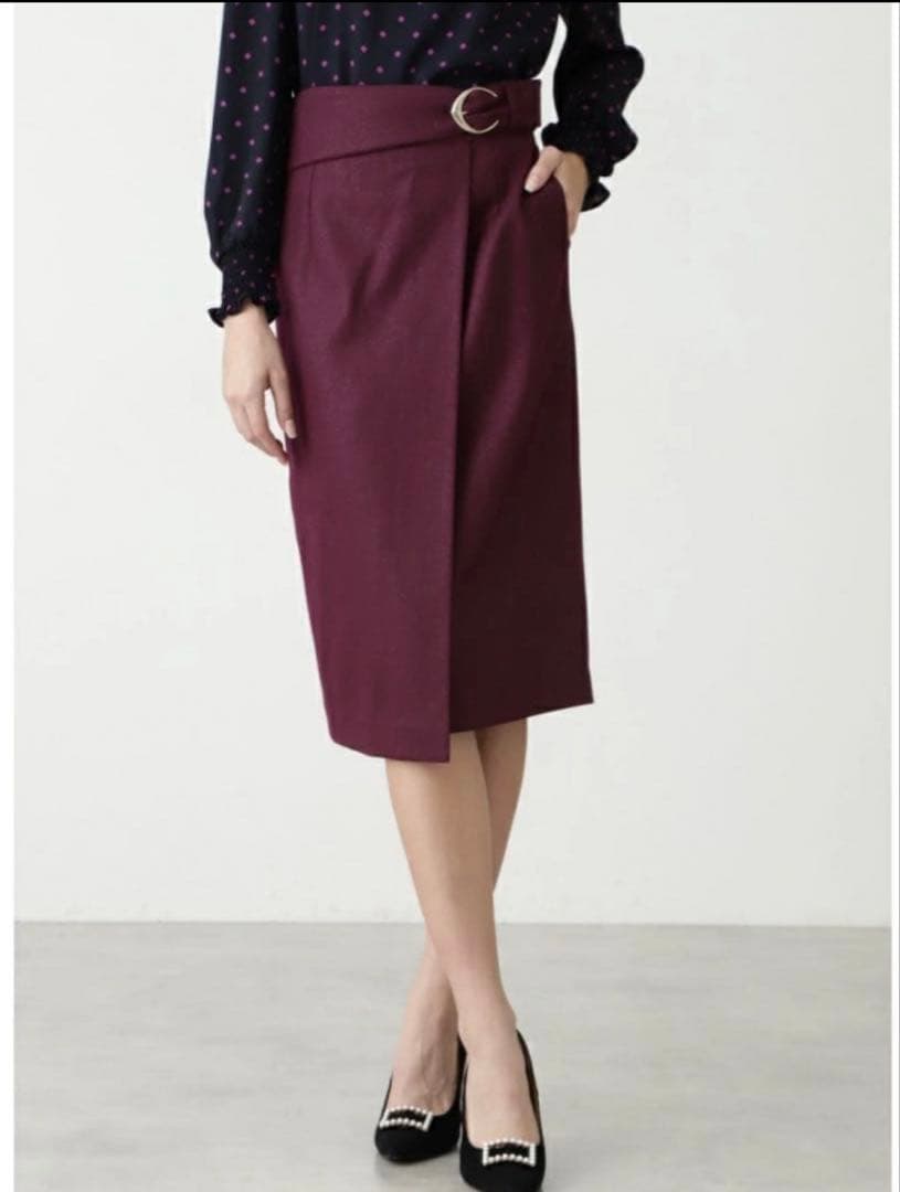 ピンキー&ダイアン　メタルアクセントスカー ト