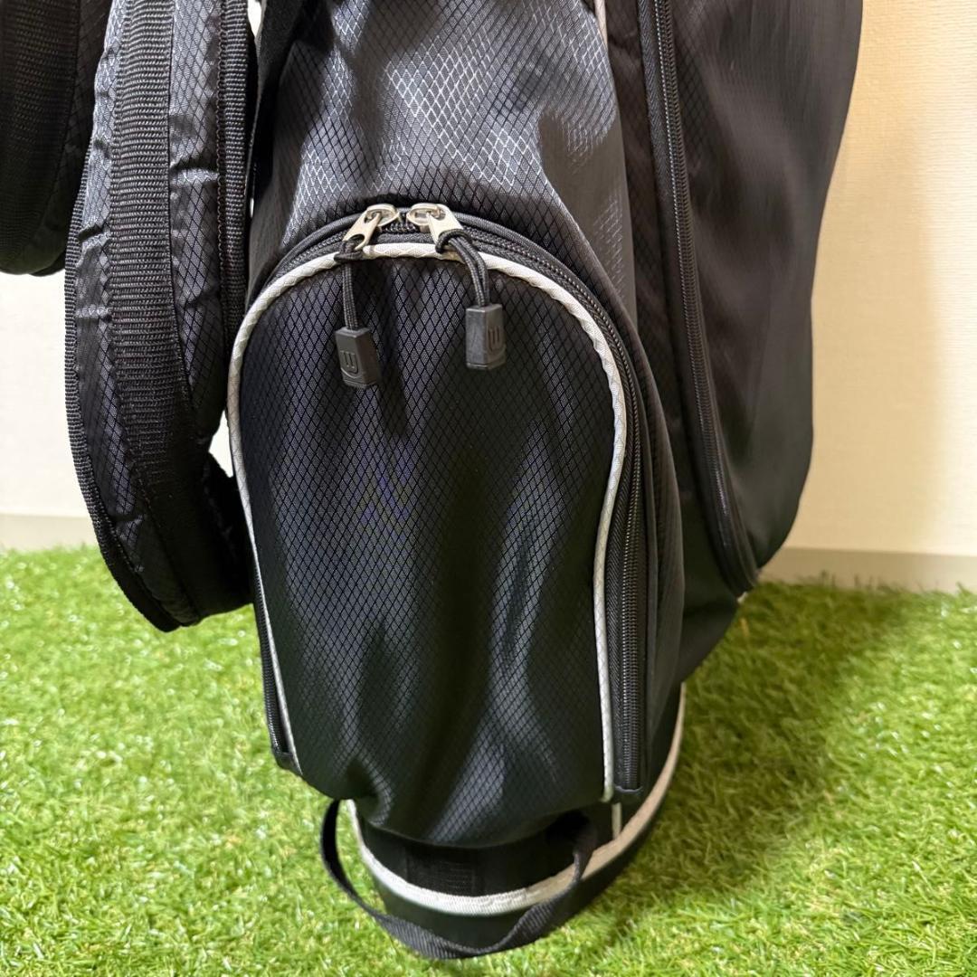 Wilson ウィルソン キャディバッグ 9.5型 1.9kg スタンド式 美品