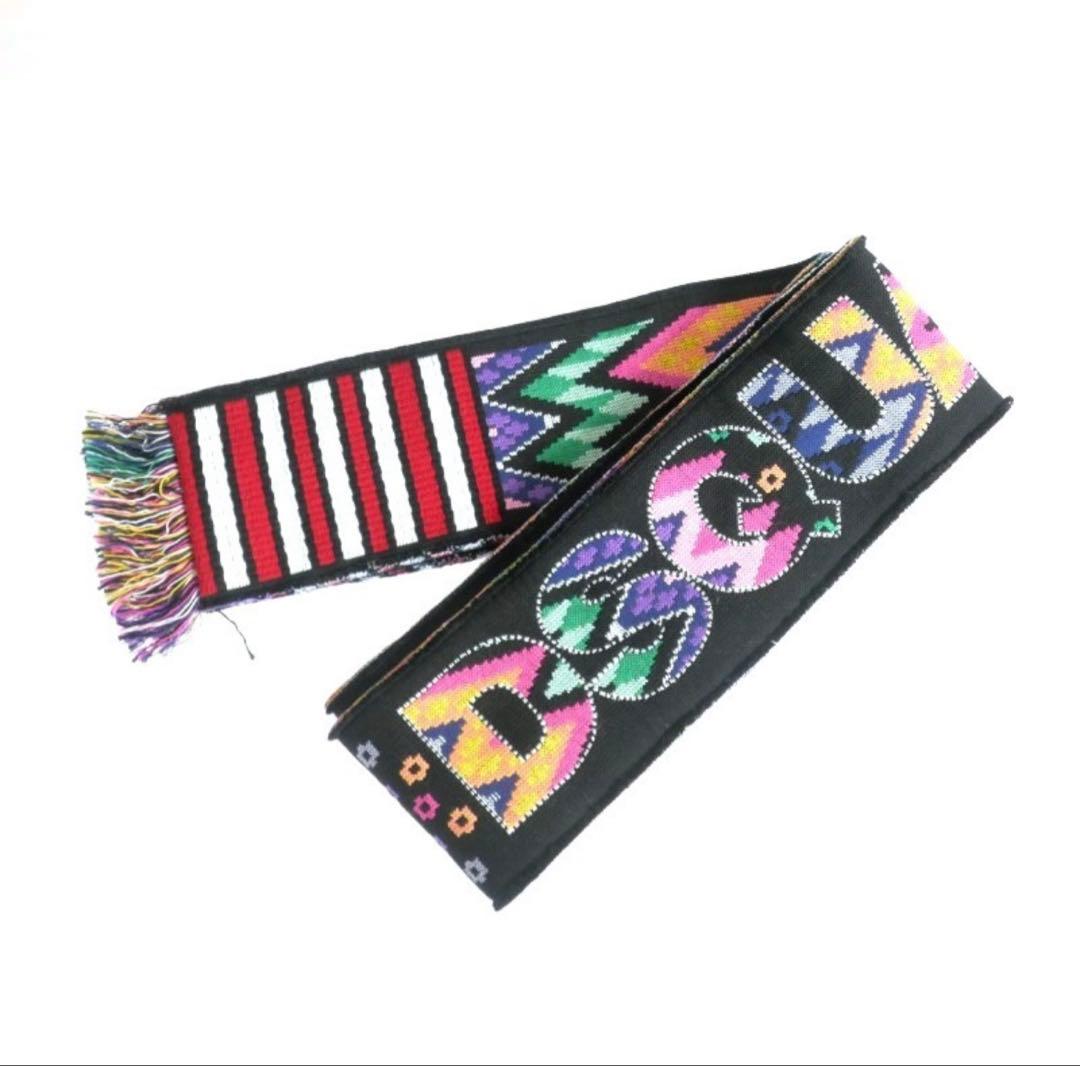 【未使用品】ディースクエアード フリンジ マフラー ストール メンズ レディース