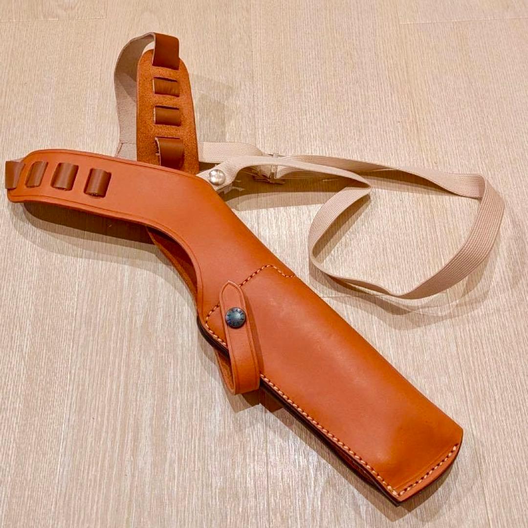 イースト.A 革製ショルダーホルスター 4~4.5インチ リボルバー 【未使用】