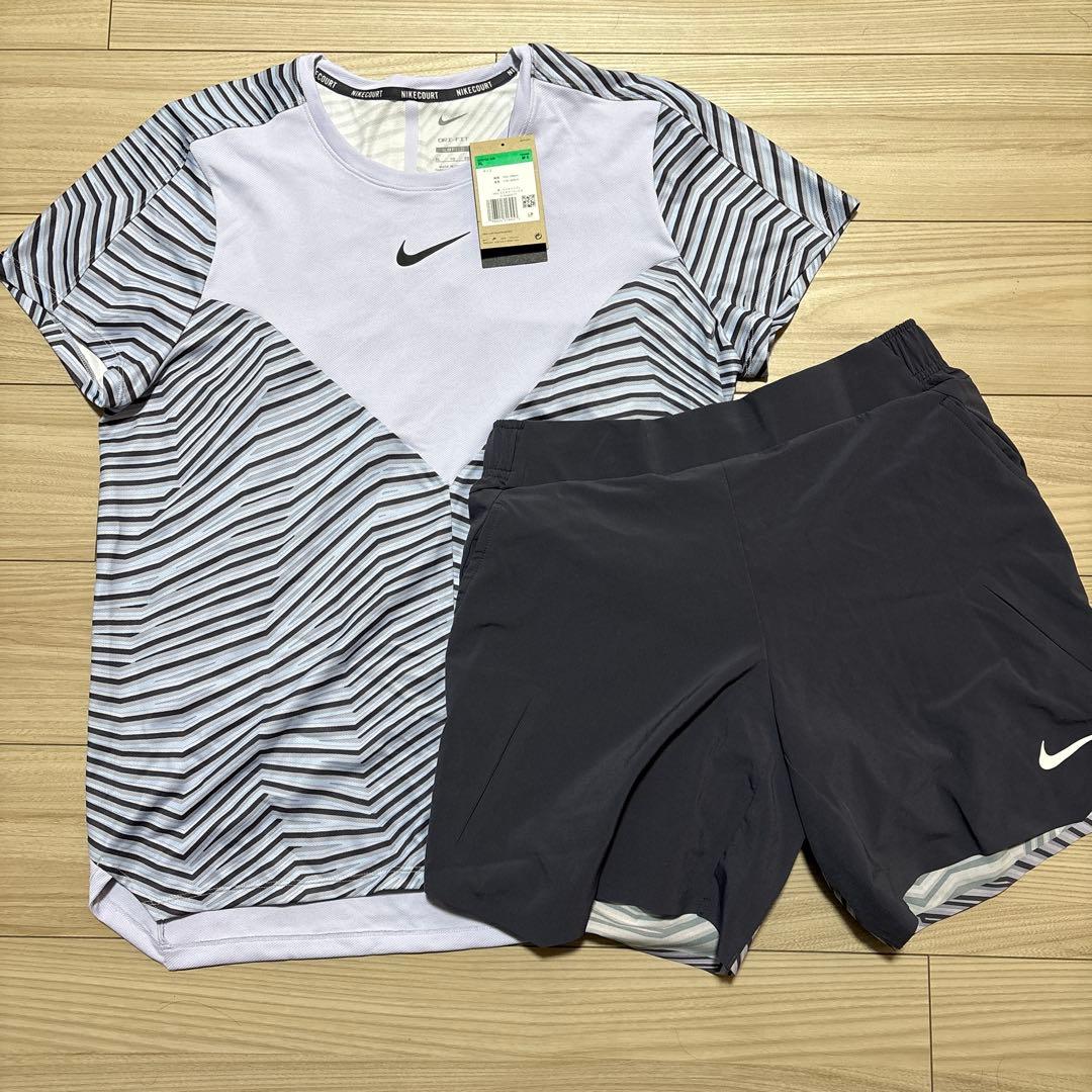 ナイキ　アルカラス着用　テニスウェア　セットアップ　新品ダク付き　超希少モデル