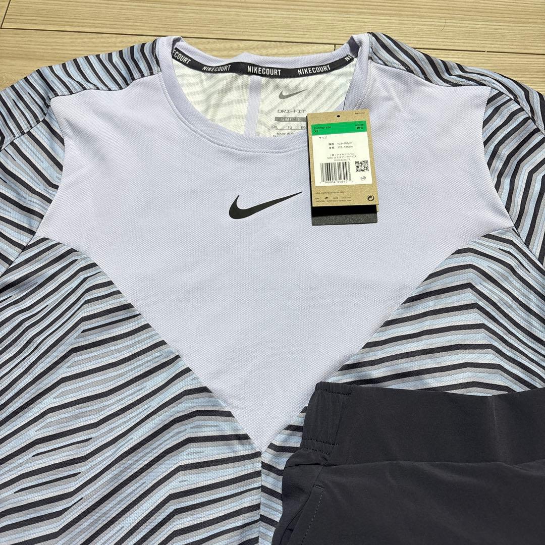 ナイキ　アルカラス着用　テニスウェア　セットアップ　新品ダク付き　超希少モデル