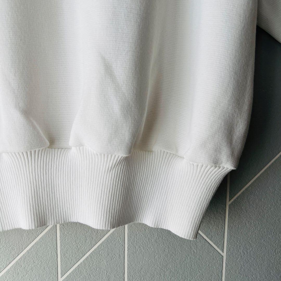 coo-ちゃん様　yori コットン刺繍カラーニット ホワイト